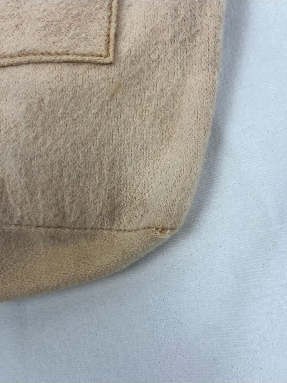 GUCCI Sherry Line Drawstring Shoulder Bag & Dustbag GG Brown Monogram VTG Italy - Picture 14 of 16